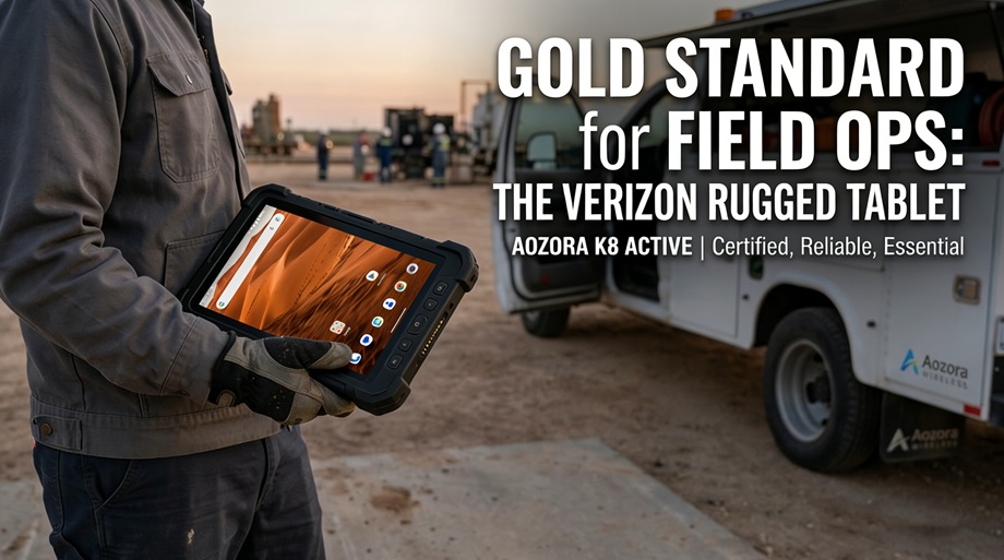 「Verizon Rugged Tablet」が 2026 年の現場作戦のゴールド スタンダードとなる理由