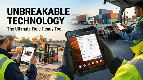 Przemysłowy tablet Verizon Aozora używany do śledzenia logistyki w czasie rzeczywistym..jpg