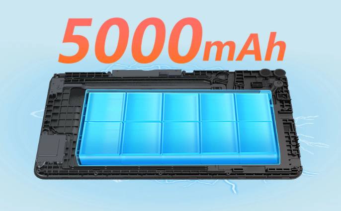 <h3><strong>Pin 5000mAh c&oacute; sạc nhanh 15W</strong></h3> 