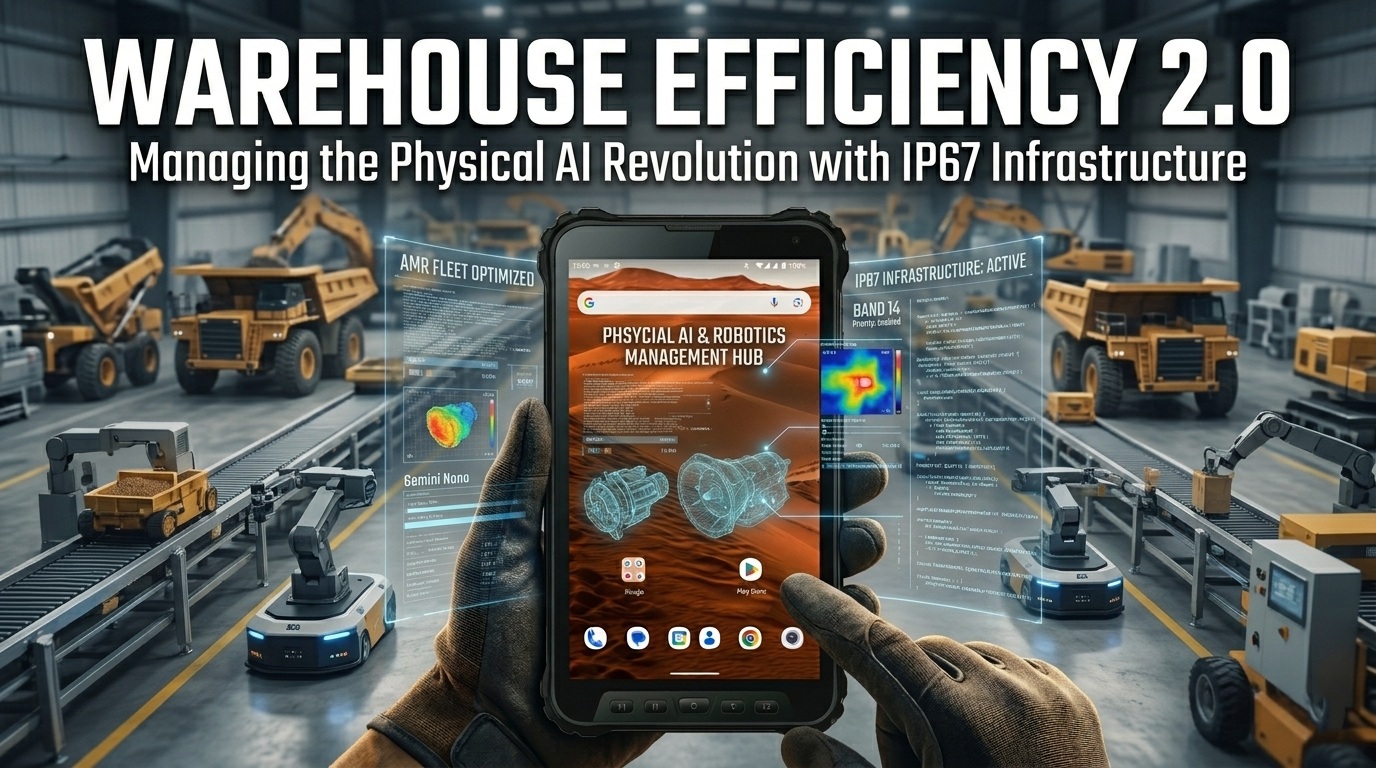 Efficienza del magazzino 2.0: gestione dell'intelligenza artificiale fisica con la tecnologia IP67