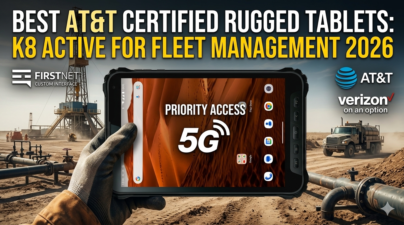 Meilleures tablettes robustes certifi&eacute;es AT&T pour la gestion de flotte 2026