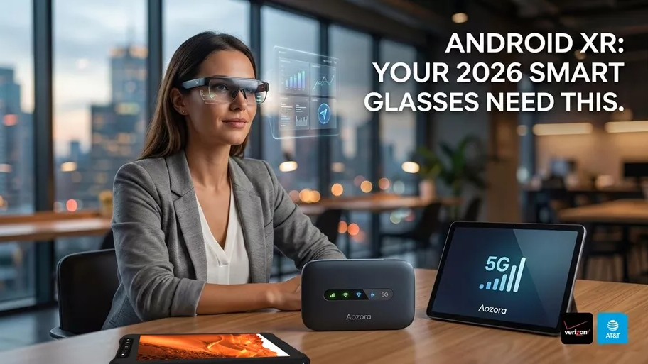 Android XR: 2026 スマート グラスにモバイル ホットスポットが必要な理由