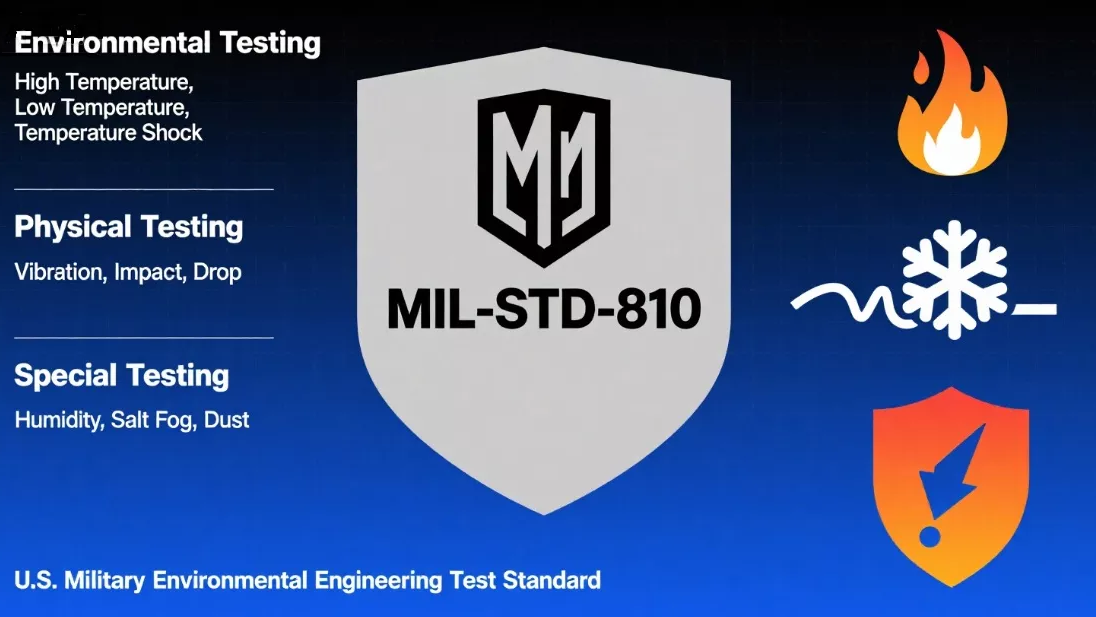 MIL-STD-810H デコード: 頑丈なタブレットの完全なコンプライアンス チェックリスト (IP68、PTCRB、GMS)