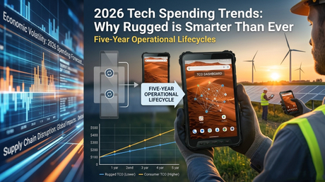 Das robuste Aozora K8 Active-Tablet wird in einem Solarpark f&uuml;r Diagnosepr&uuml;fungen eingesetzt..jpg