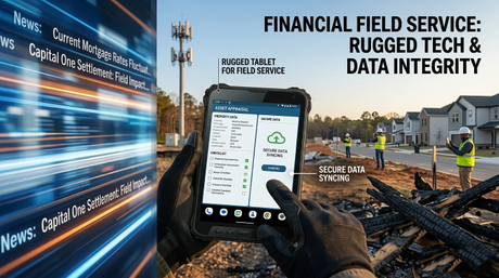 Aozora K8 Aktywny, wzmocniony tablet do prac terenowych wykorzystywany przy wycenie nieruchomości.jpg