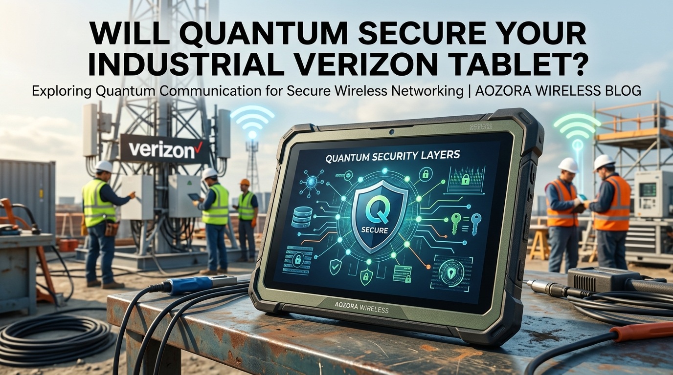 Czy Quantum zabezpieczy Tw&oacute;j przemysłowy tablet Verizon?