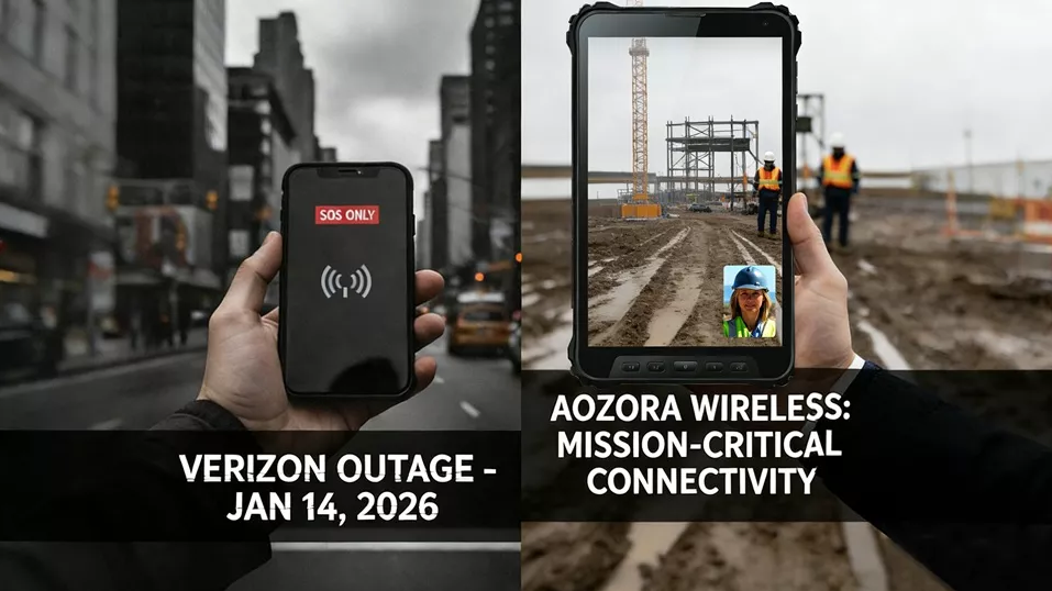 Jenseits des „SOS“: Was uns der heutige Verizon-Ausfall &uuml;ber die Fragilit&auml;t der Verbindung lehrt