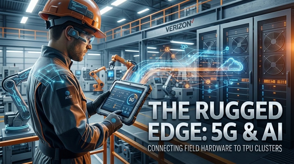 AI チップ革命の到来: あなたの頑丈なタブレットは「ラスト マイル」に向けた準備はできていますか?