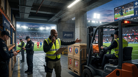Tableta robusta Android utilizada para el control de seguridad del estadio fuera del estadio deportivo-1.jpg