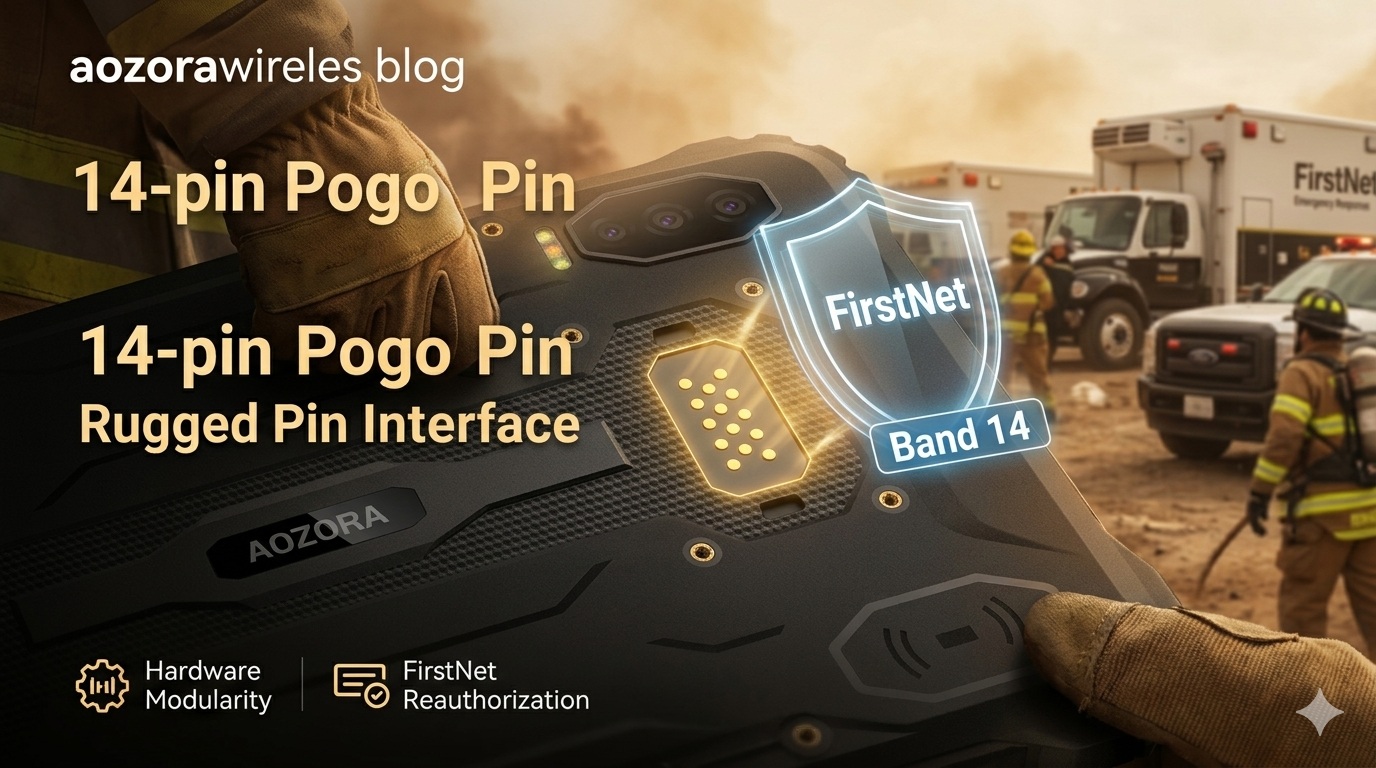 FirstNet Yeniden Yetkilendirmesi: Kamu G&uuml;venliği i&ccedil;in Sağlam Band 14 Tablet