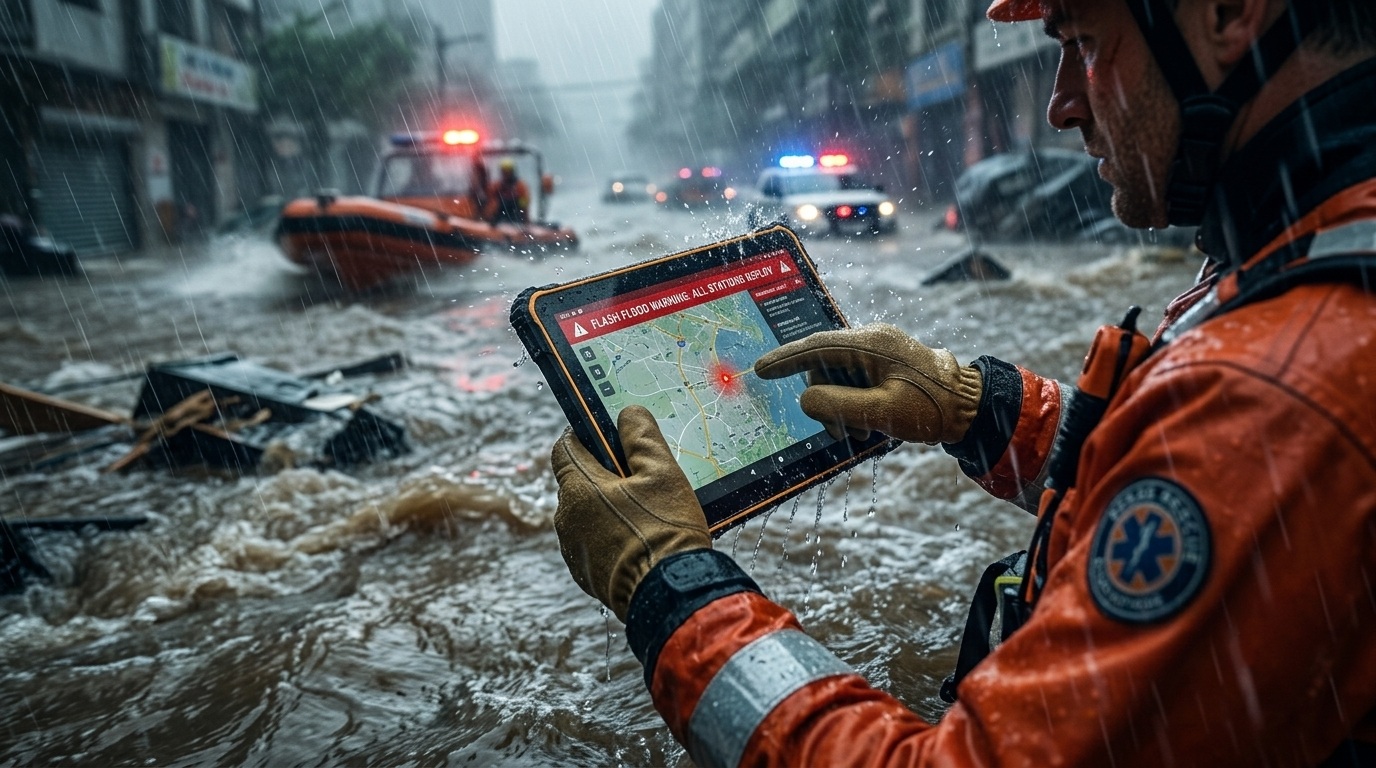Nad r&aacute;mec IP68: Proč standardn&iacute; zař&iacute;zen&iacute; selh&aacute;vaj&iacute; při bleskov&yacute;ch povodn&iacute;ch
