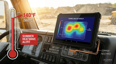 K8 Tablet industriale robusto e attivo che visualizza le mappe di monitoraggio della flotta all'interno di un frenetico centro logistico.-2.jpg