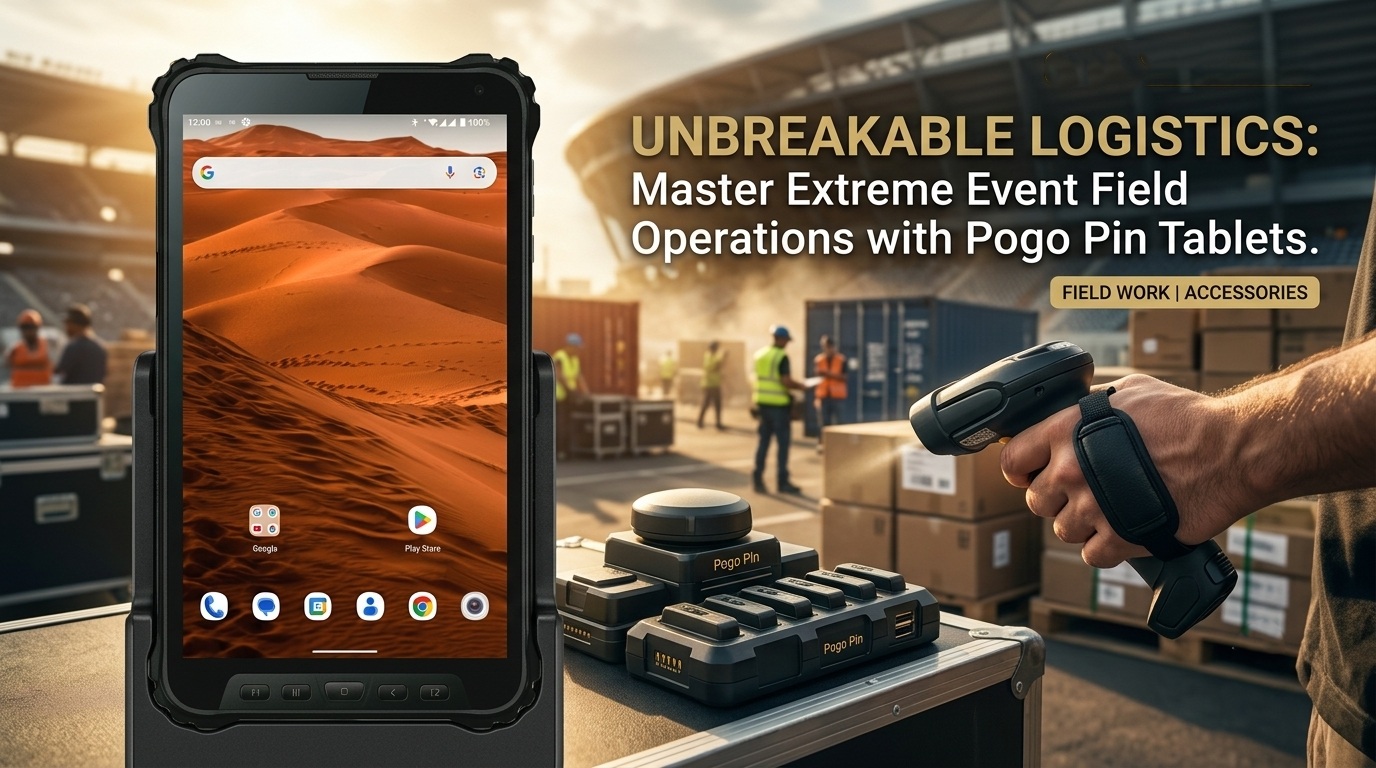 Pogo Pin vs. USB-C: Bestes robustes Tablet f&uuml;r die Arbeit im Freien