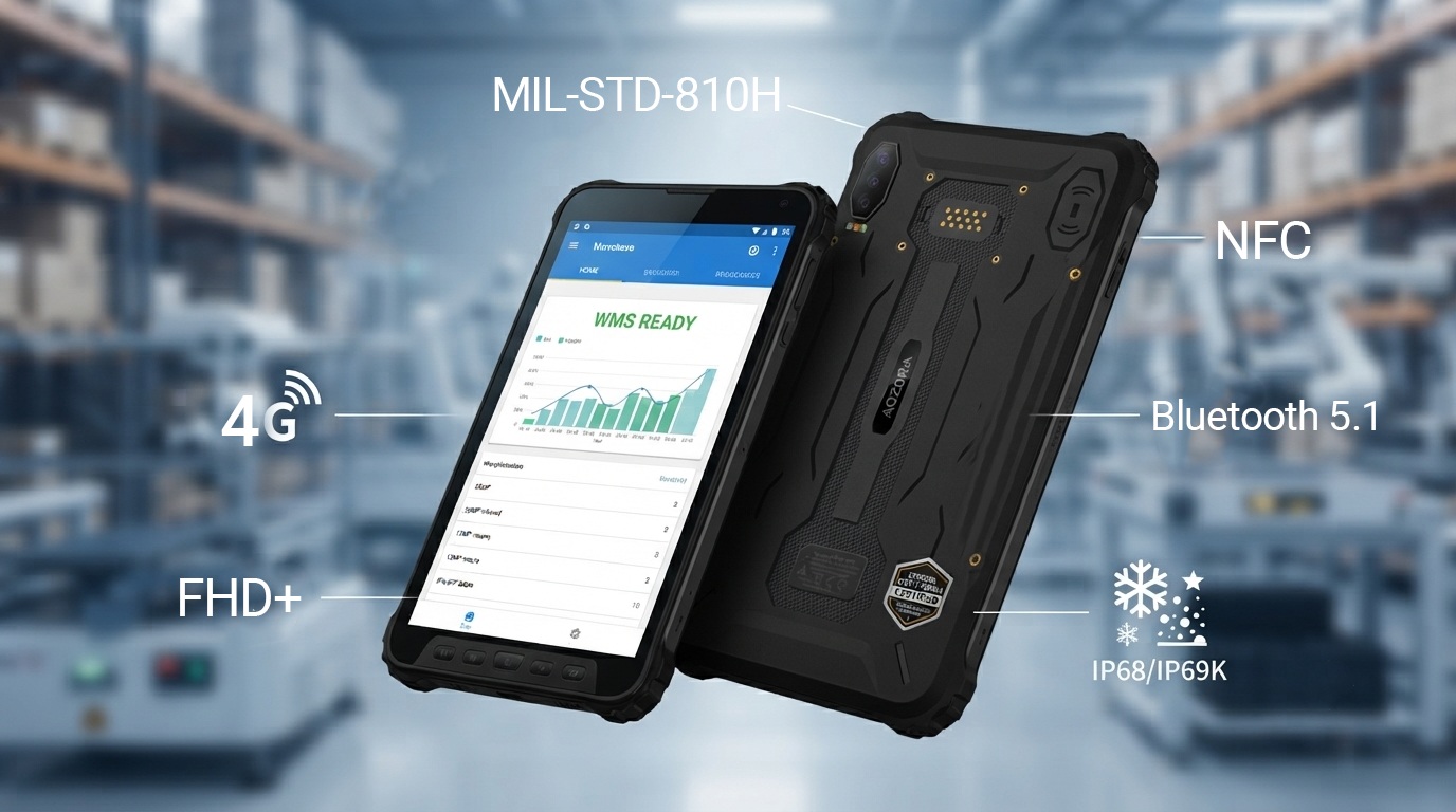 שילוב ה-K8 Active Rugged Tablet ב-WMS שלך