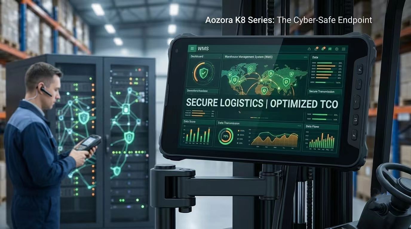 Dayanıklı Lojistik Tabletlerde Siber G&uuml;venlik ve TCO Optimizasyonu