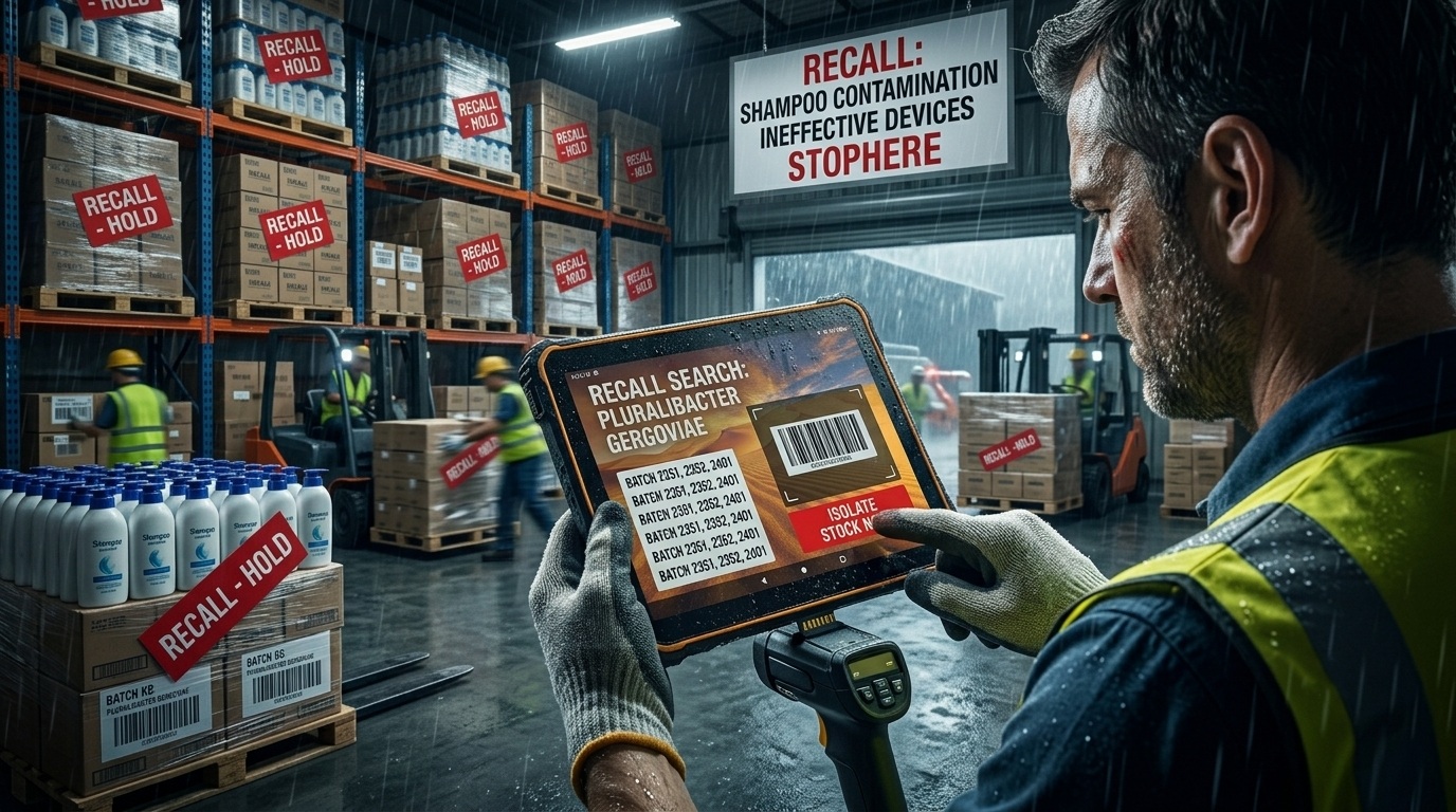 Masseprodukttilbagekaldelser: Hvordan robust scanningshardware sparer lagereffektivitet