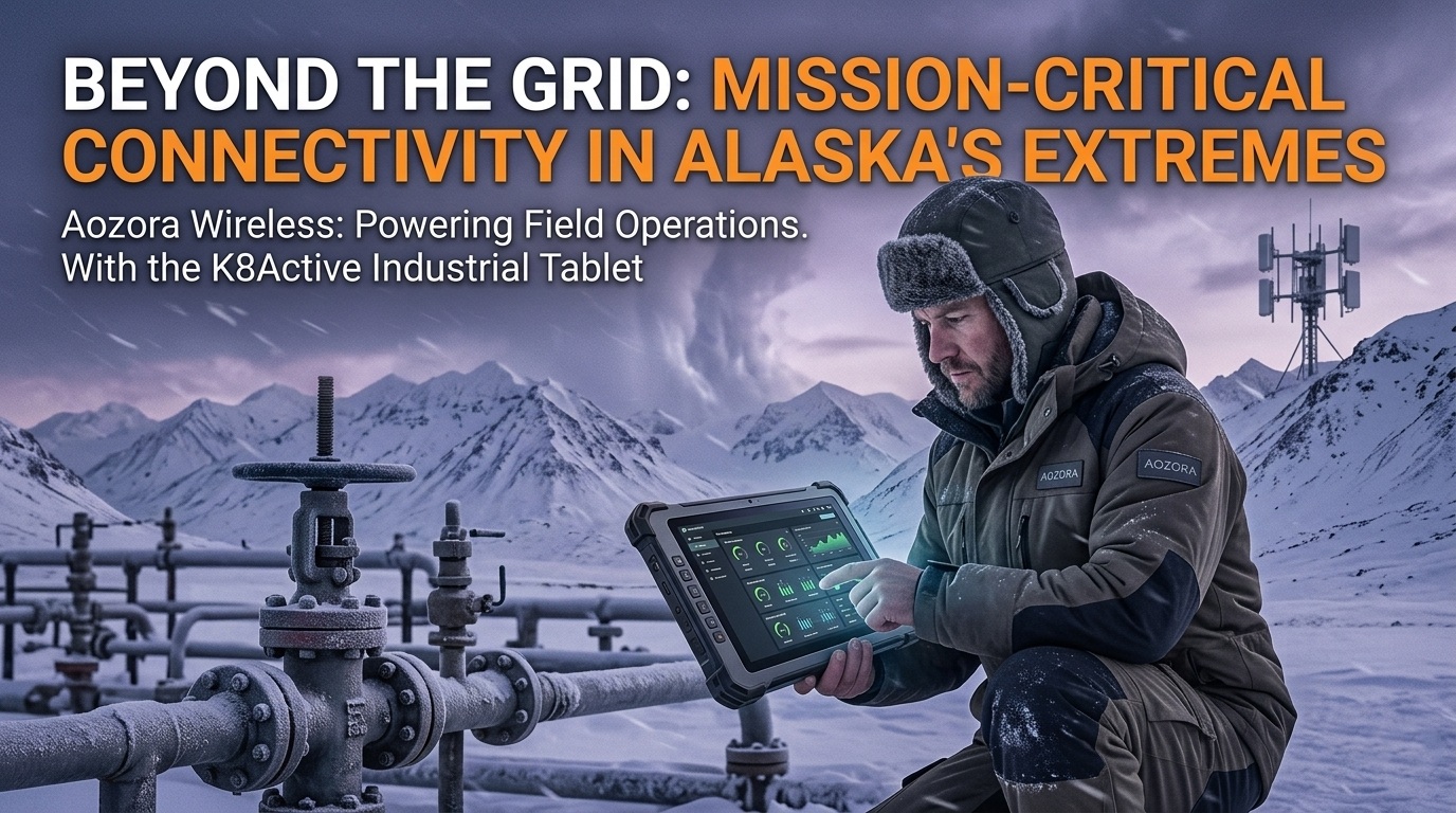 Tablette robuste pour les champs p&eacute;trolif&egrave;res de l'Alaska&nbsp;: mettez fin aux &eacute;checs de communication