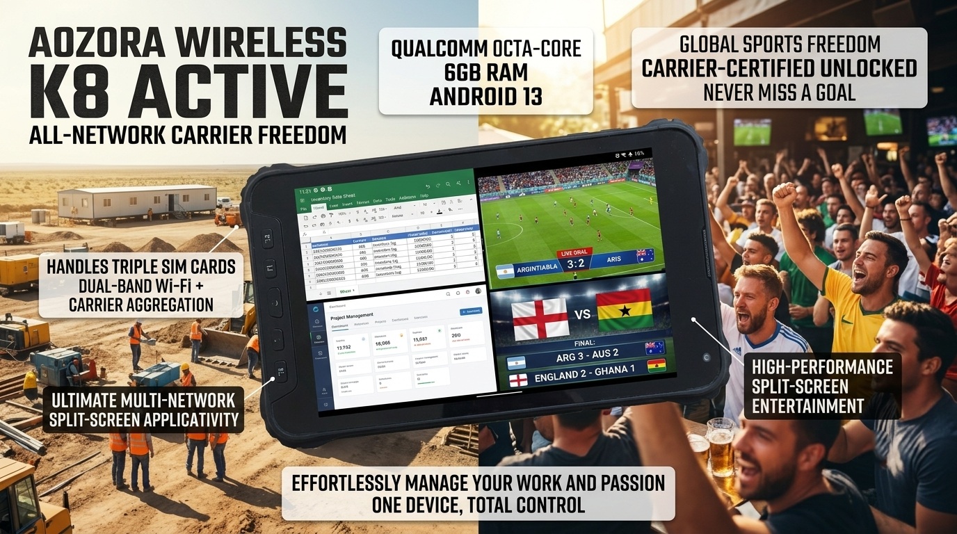 Tablet robusti multitasking: efficienza lavorativa e libert&agrave; di praticare sport dal vivo