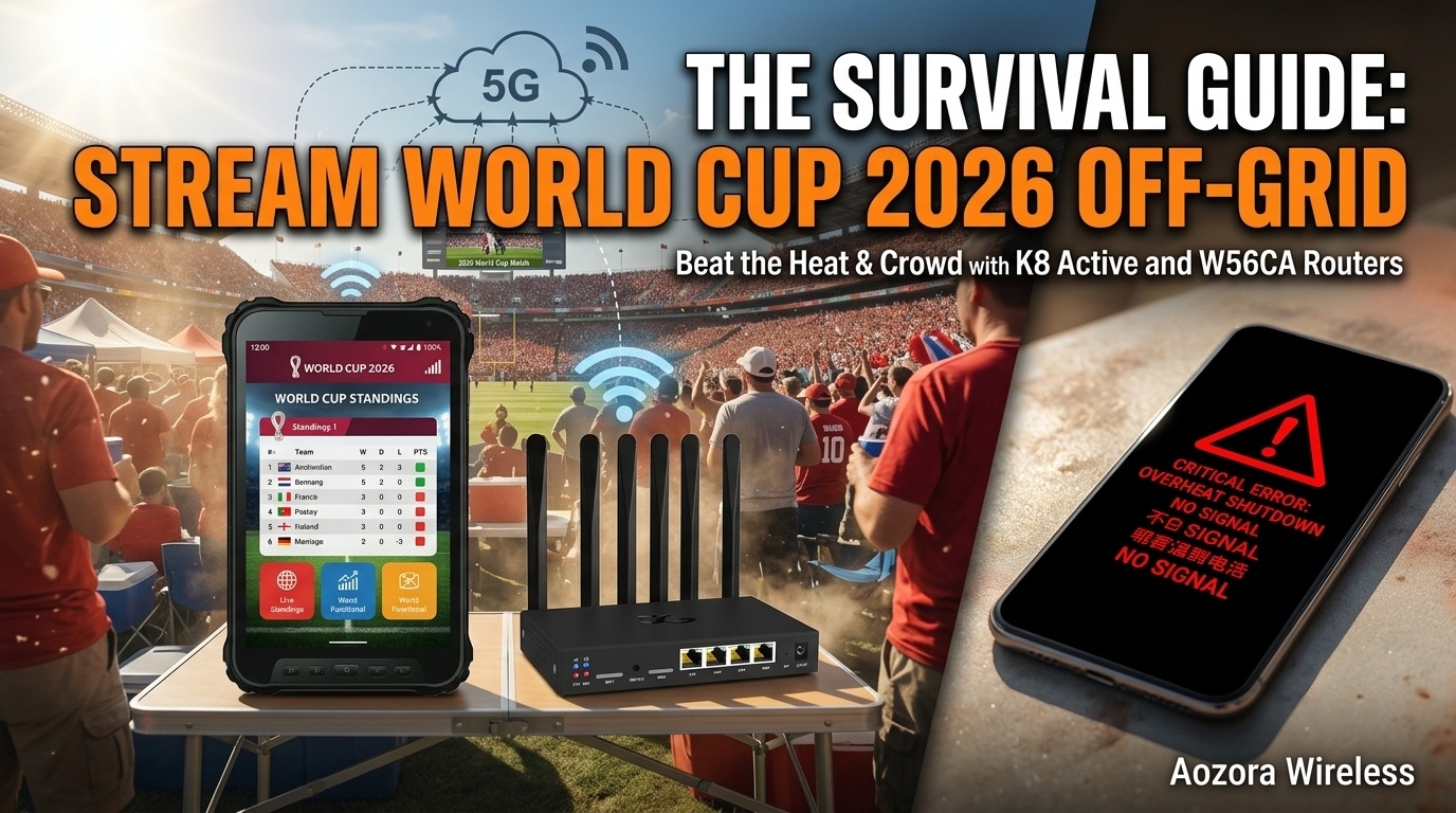 Streaming della Coppa del Mondo 2026 off-grid: tecnologia resistente per il caldo elevato