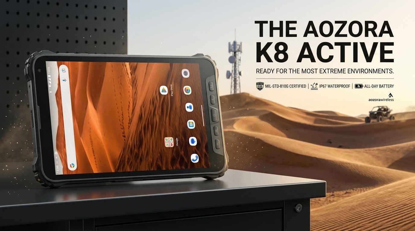 فشل الزلازل: لماذا يحتاج المستجيبون الأوائل إلى جهاز K8 Active Tablet