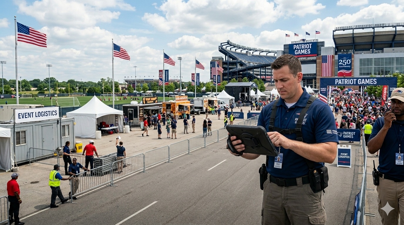 أفضل جهاز لوحي صناعي من Verizon لشركة Patriot Games Logistics